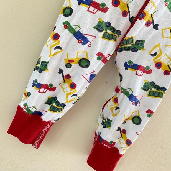 Hanna Andersson Transportation Pajamas 70 cm 9-18M - Picture 4 of 8